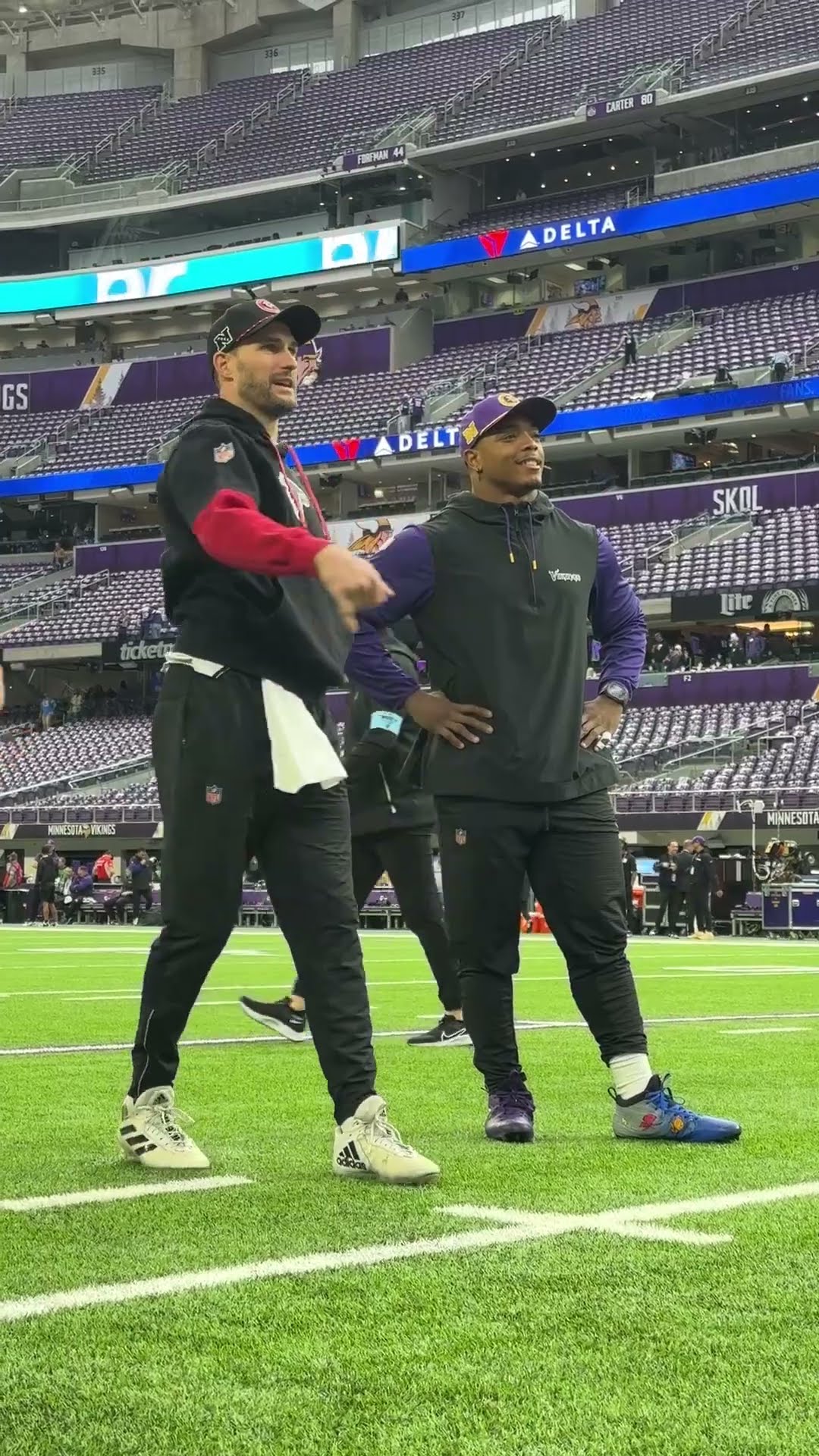 C.J. Ham reunites with former teammate Kirk Cousins ?